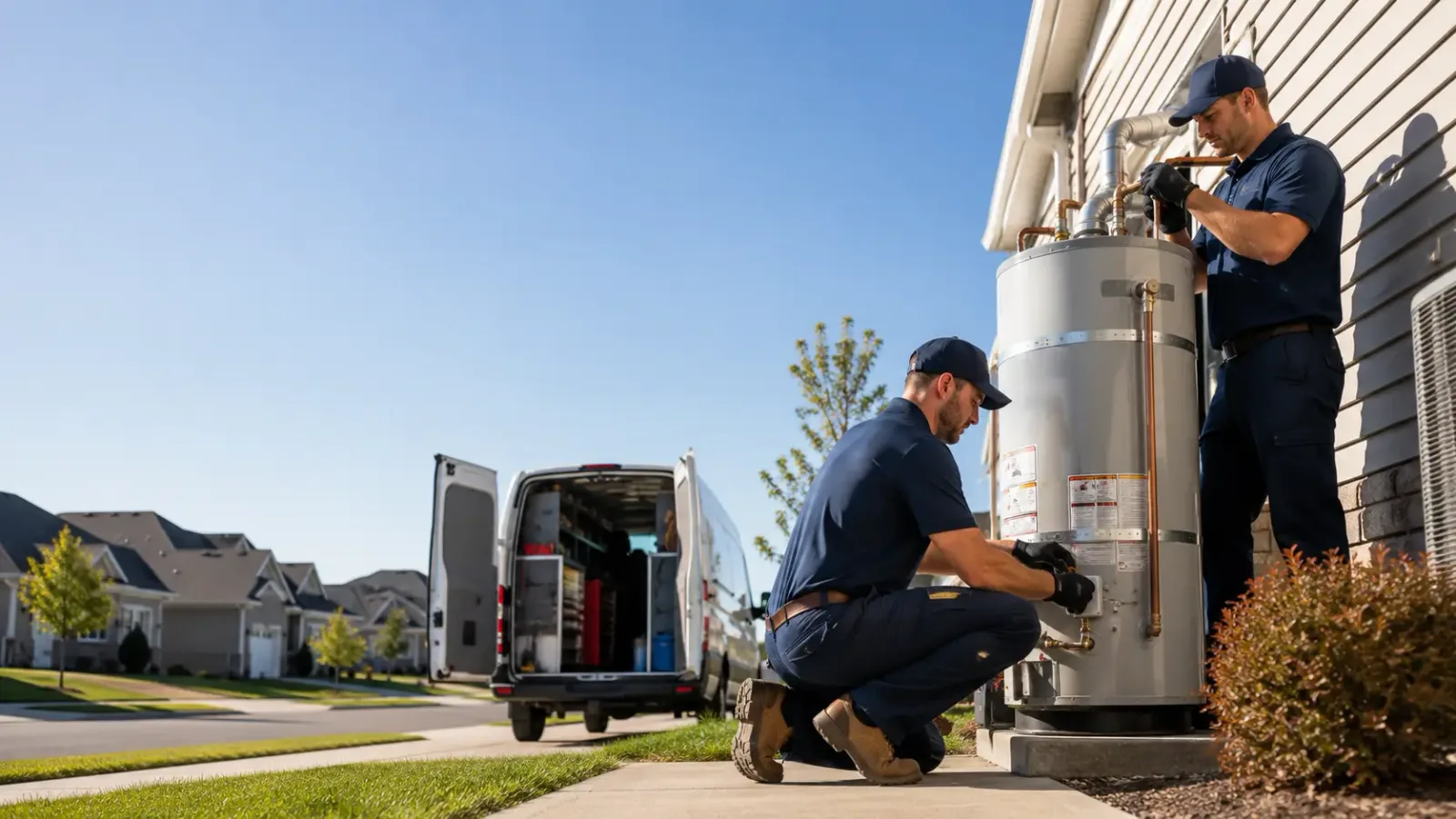 Water Heater Installation in Convoy, OH